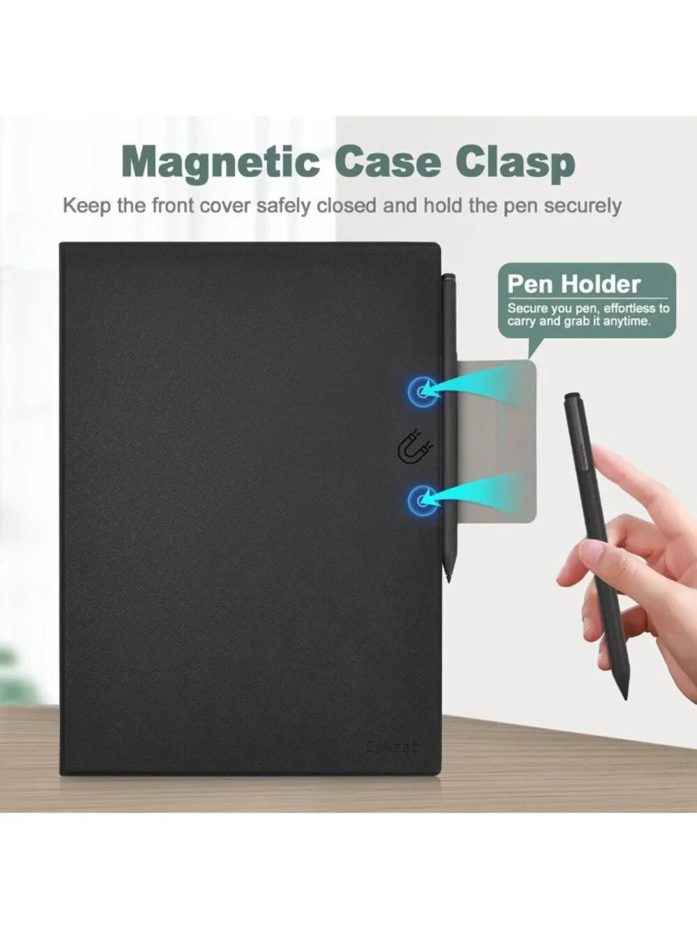 Premium PU Leather Folio Case for Remarkable Paper Pro 11.8